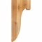 Ekena Millwork Del Monte Rough Sawn Corbel, Western Red Cedar, 6"W x 10"D x 22"H COR06X10X22DEL00RWR - alternate 2
